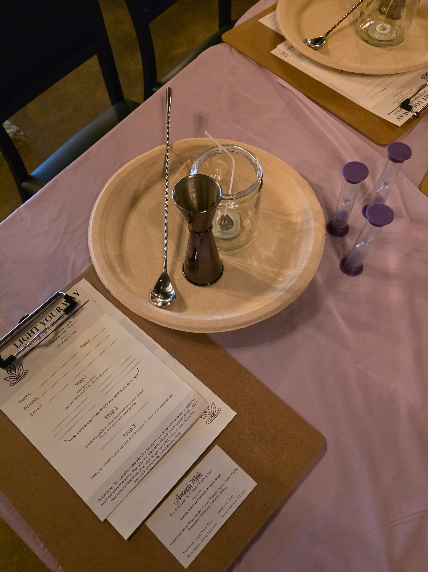 Create. Connect. Pour with purpose at Daisy’s! Candle Pouring Experience!